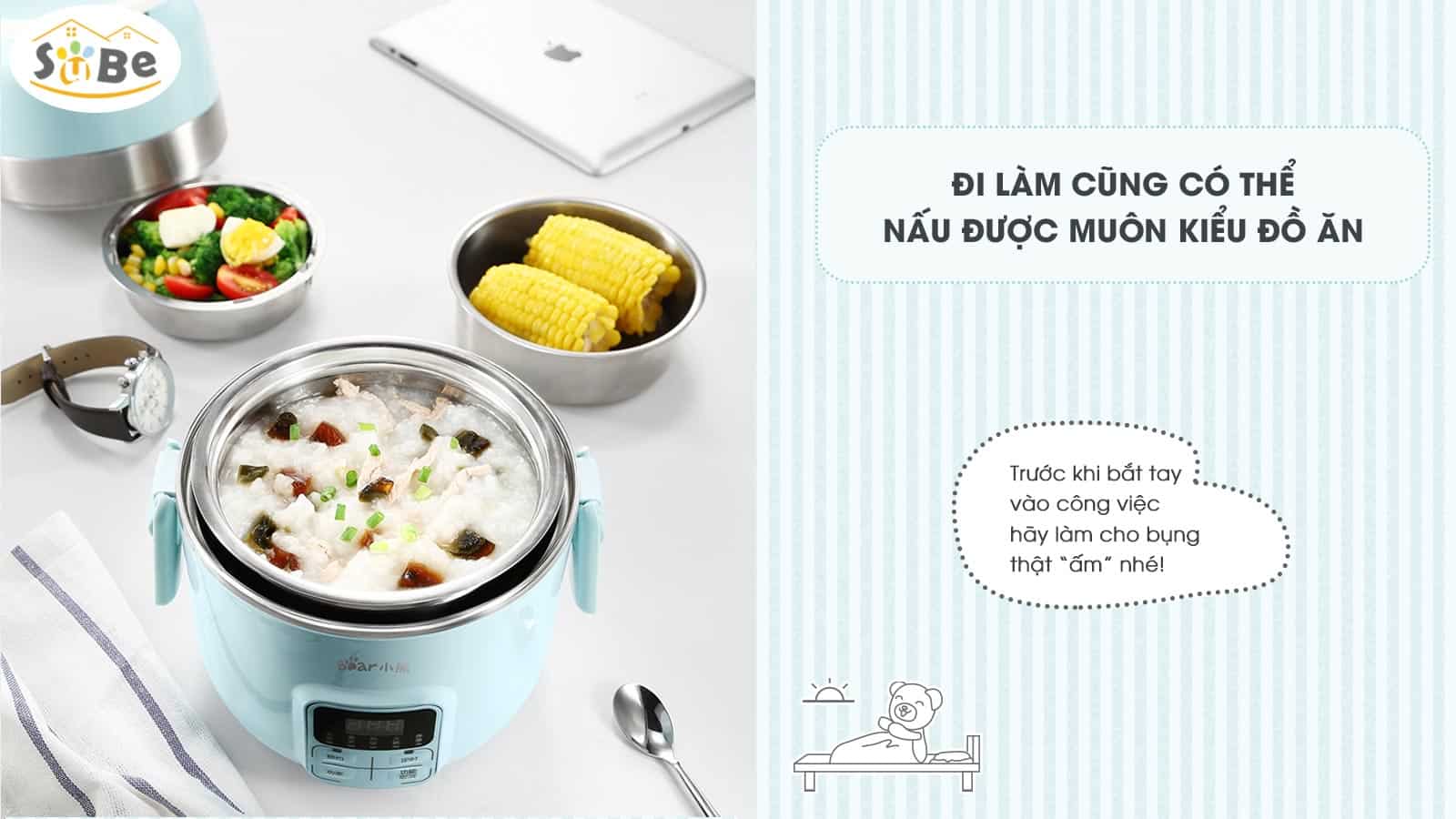 Hộp cơm điện Bear DFH – B20J1
