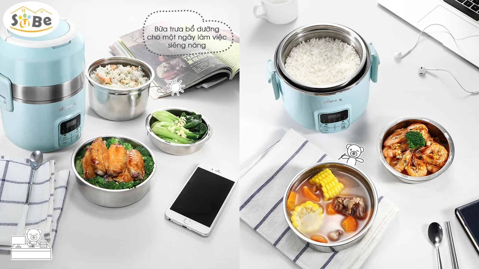 Hộp cơm điện Bear DFH – B20J1