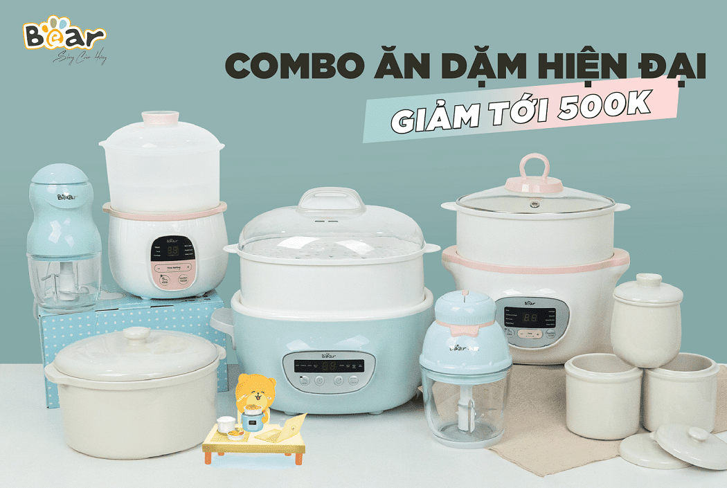Nồi nấu chậm Bear 2.5L SUBE003