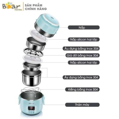 Hộp cơm điện Bear DFH – B20J1