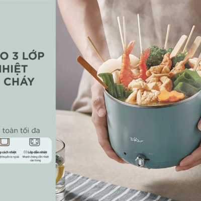 Nồi đa năng mini Bear DRG-D12M5