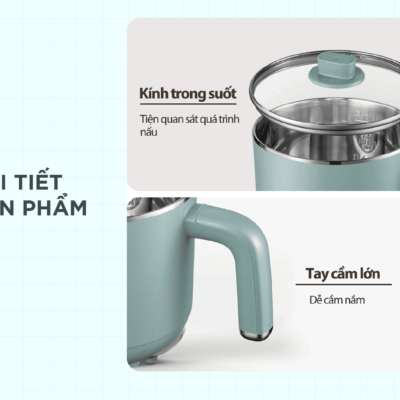 Nồi đa năng mini Bear DRG-D12M5