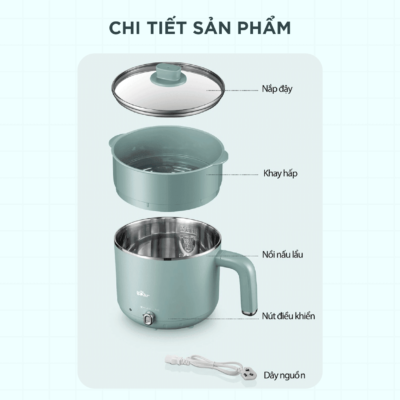 Nồi đa năng mini Bear DRG-D12M5