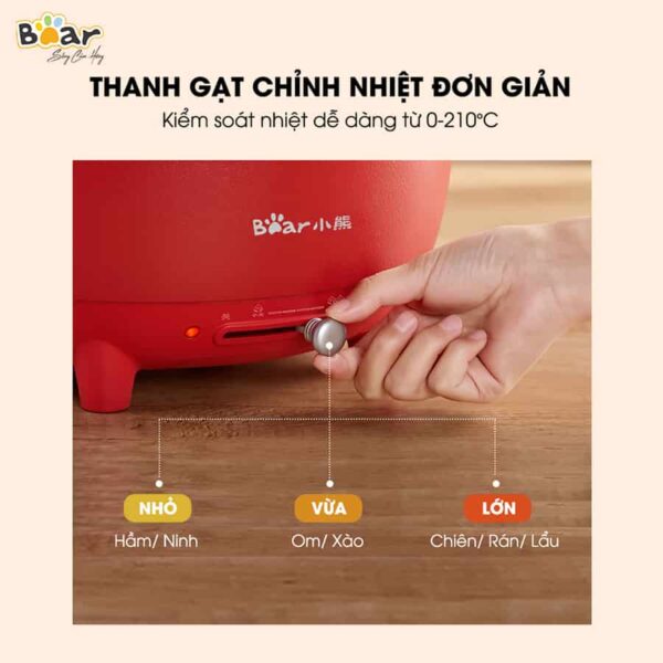Nồi lẩu uyên ương Bear SUBE006