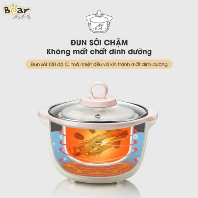 Nồi nấu chậm Bear 1.6L SUBE002