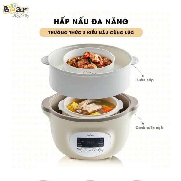 Nồi nấu chậm Bear 1.6L SUBE002