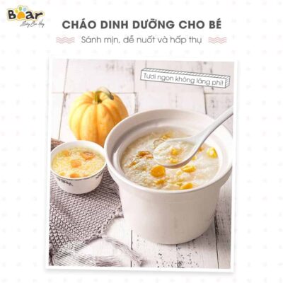 Nồi nấu chậm Bear 1l DDG-D10B1S
